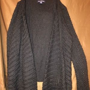 American Eagle Womens Crochet Cardigan